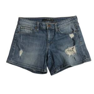 Joe's Jeans Womens Shorts Size 26 Marylee Distressed Denim Blue Jean Shorts